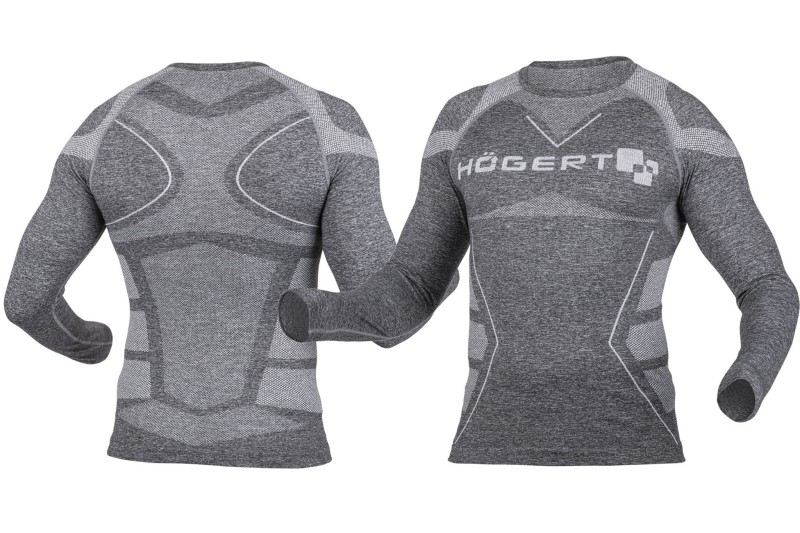koszulka termoaktywna, HÖGERT OSTE, XL-2XL, poliamid, poliester, bezszwowa, szybkoschnąca