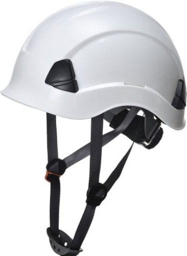 Kask hełm roboczy LOKI wysokościowy 4-pkt - biały