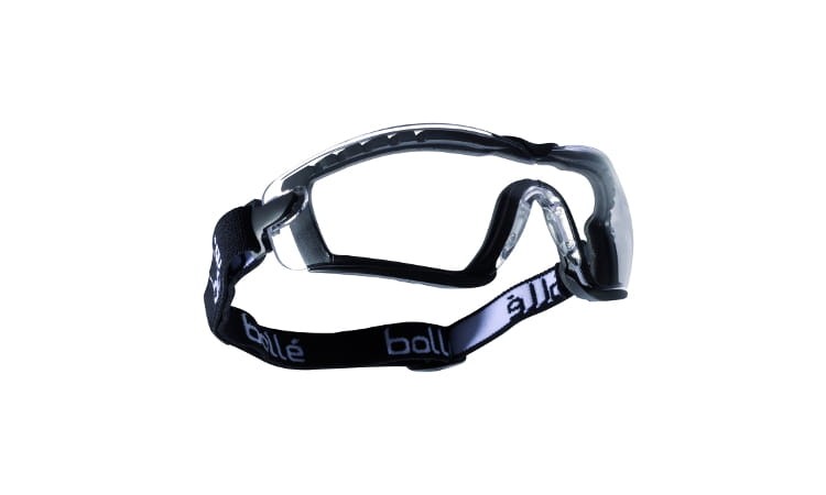 Nowe okulary ochronne BOLLE COBRA (przezroczyste) - idealne do codziennej ochrony w miejscu pracy.