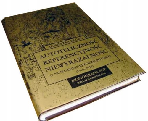 O NOWOCZESNEJ POEZJI POLSKIEJ 1918-39 NOWA KSIĄŻKA