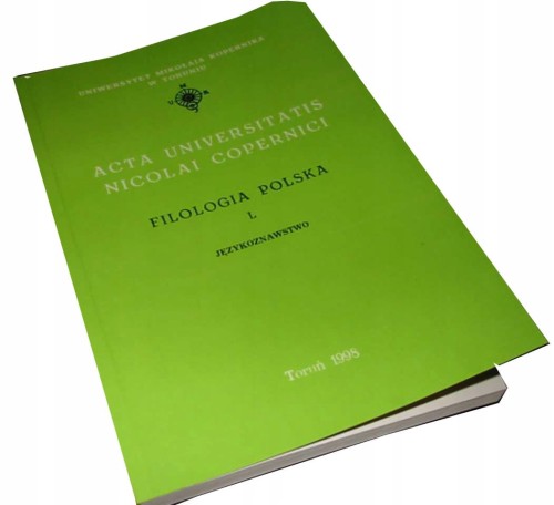 ACTA UNIVERSITATIS NICOLAI COPERNICI PEDAGOGIKA