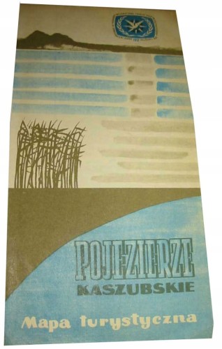 POJEZIERZE KASZUBSKIE - MAPA - PPWK -1967 -KSIĄŻKA