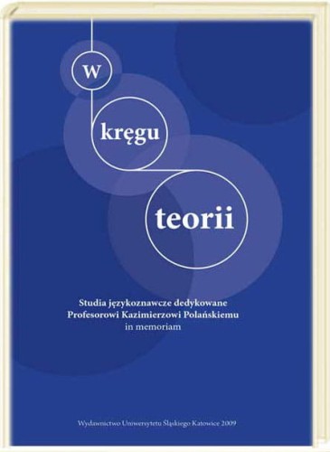 W KRĘGU TEORII. STUDIA JĘZYKOZNAWCZE - NOWA