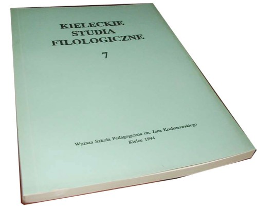 Kieleckie Studia Pedagogiczne i Psychologiczne 7