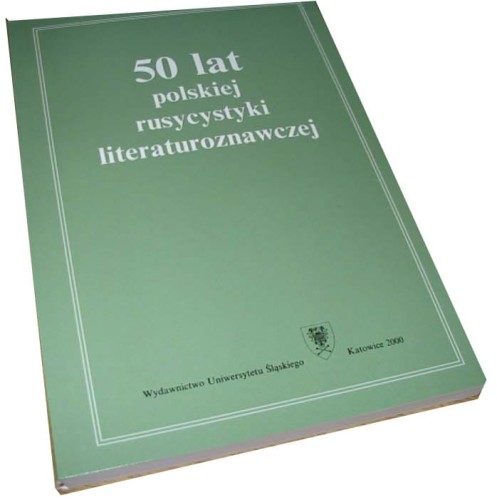 POLSKA RUSYCYSTYKA LITERATUROZNAWCZA - KSIĄŻKA