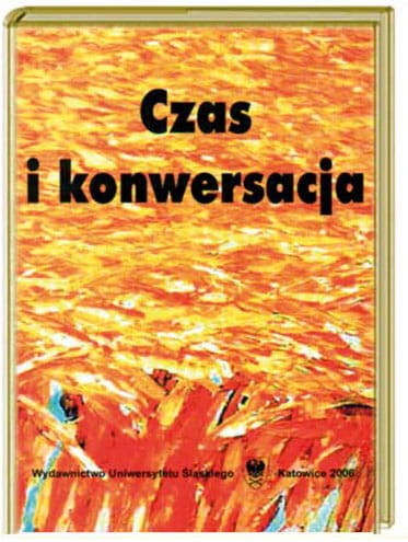 CZAS I KONWERSACJA - JEZYKOZNAWSTWO POLONISTYCZNE