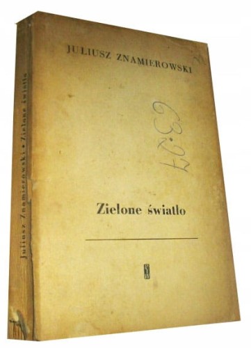 Zielone Światło - Znamierowski - 1963 - KSIĄŻKA