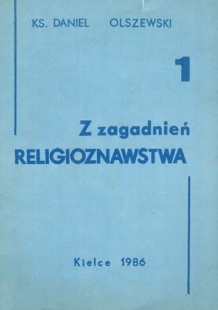 KS. DANIEL OLSZEWSKI - RELIGIOZNAWSTWO - KSIĄŻKA