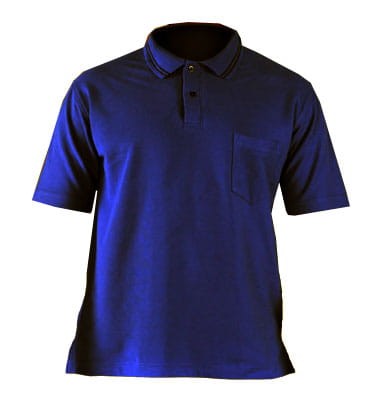LEBER HOLLMAN granatowa  koszulka robocza polo S