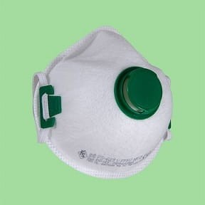 półmaska filtrująca, FS 623V FFP2, ochrona dróg oddechowych, maska ochronna, Filter Service, przemysłowy sprzęt BHP