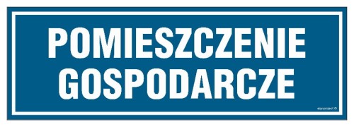 Pomieszczenie gospodarcze