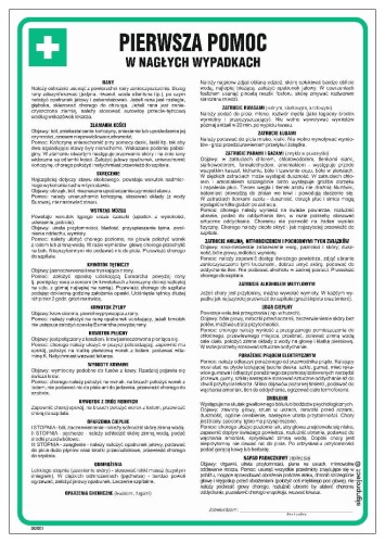 DD001 Pierwsza pomoc w nagłych wypadkach