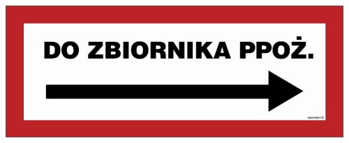 BC137 Do zbiornika ppoż. w prawo