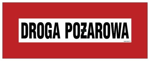 BC104 Droga pożarowa