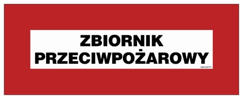 BC121 Zbiornik przeciwpożarowy
