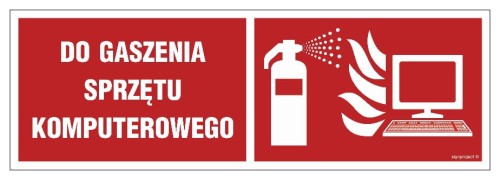 BC136 Gaśnica do gaszenia sprzętu komputerowego