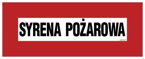 BC111 Syrena pożarowa