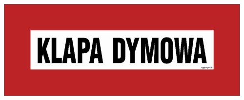 BC102 Klapa dymowa