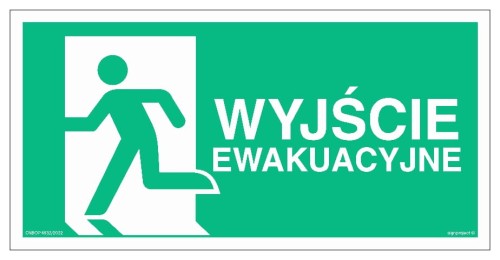 AC130 Wyjście ewakuacyjne w lewo