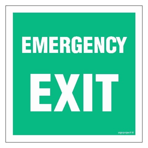 AC063 Emergency EXIT