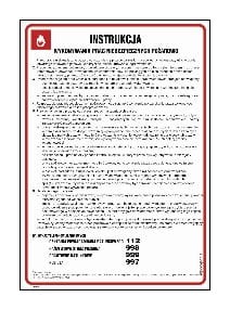 DB009 Instrukcja wykonywania prac niebezpiecznych pożarowo