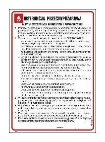 DB005 Instrukcja przeciwpożarowa w pomieszczeniach biurowych i pomocniczych