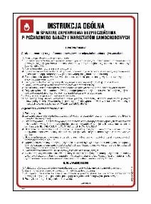 DB004 Instrukcja zapewnienia bezpieczeństwa ppoż