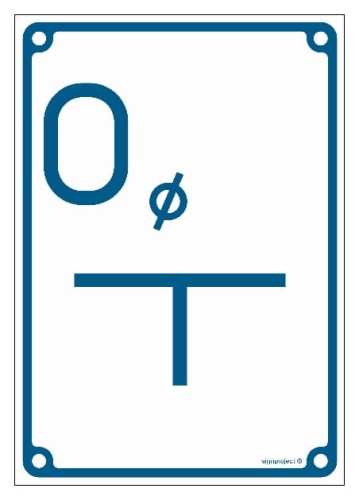 JB005 Tablica orientacyjna dla odpowietrznika