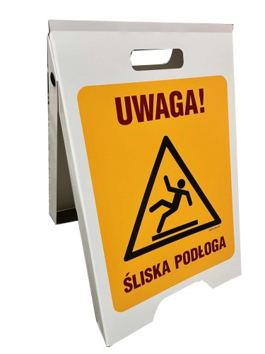 EM020 Potykacz "Uwaga! śliska podłoga"