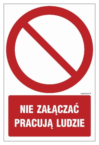 GC043 Nie załączać pracują ludzie