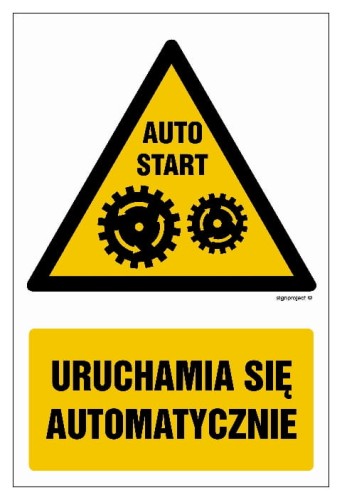 GF032 Uruchamia się automatycznie