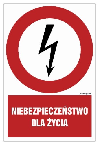 HC001 Niebezpieczeństwo dla życia 