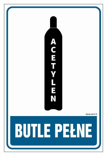 JD006 Butle pełne - acetylen