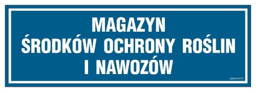 ND013 Magazyn środków ochrony roślin i nawozów