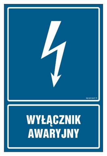 HG032 Wyłącznik awaryjny 