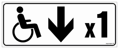 SA053 Miejsce parkingowe dla niepełnosprawnych