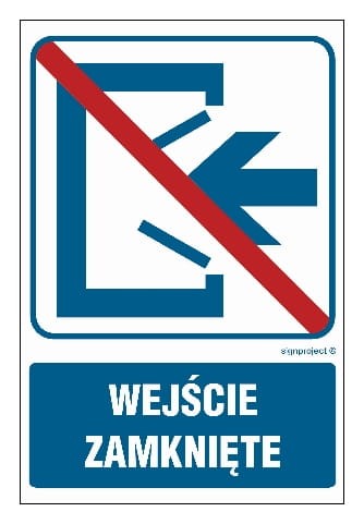 RB501 Wejście zamknięte