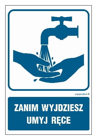 RB018 Zanim wyjdziesz umyj ręce