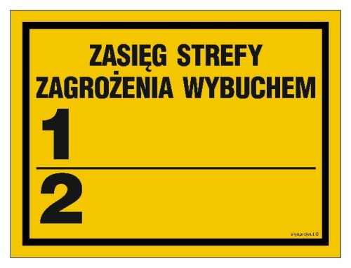 NB007 Zasięg strefy zagrożenia wybuchem 1