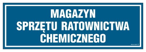 PA367 Magazyn sprzętu ratownictwa chemicznego