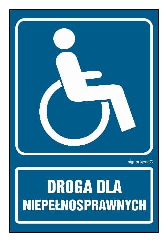 RB027 Droga dla niepełnosprawnych