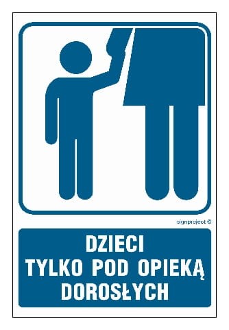 RB016 Dzieci tylko pod opieką dorosłych