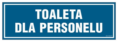PA315 Toaleta dla personelu