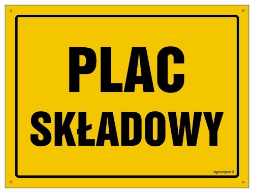 OA126 Plac składowy