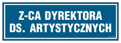 PA131 Z-ca Dyrektora ds. artystycznych