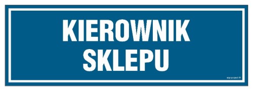 PA111 Kierownik sklepu