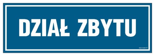 PA120 Dział zbytu