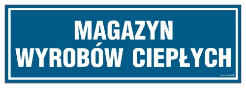 PA369 Magazyn wyrobów ciepłych