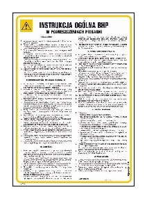IAG28 Instrukcja BHP w pomieszczeniach piekarni