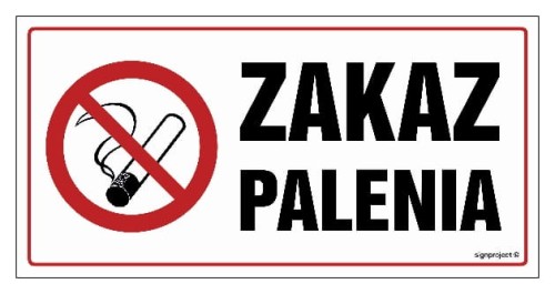 NC138 Zakaz palenia